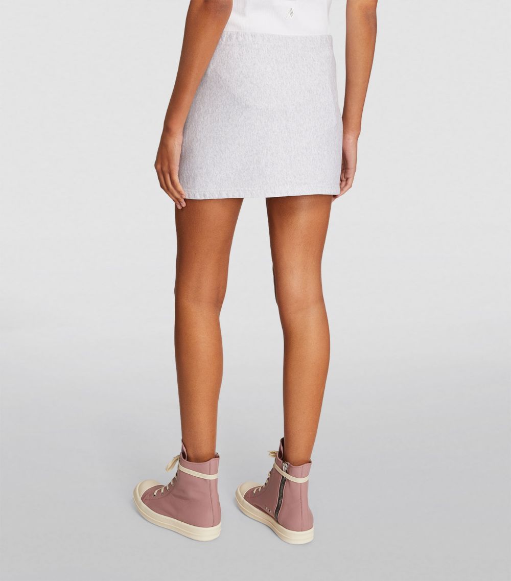 Alexander Wang Alexander Wang Terry Cotton Mini Skirt