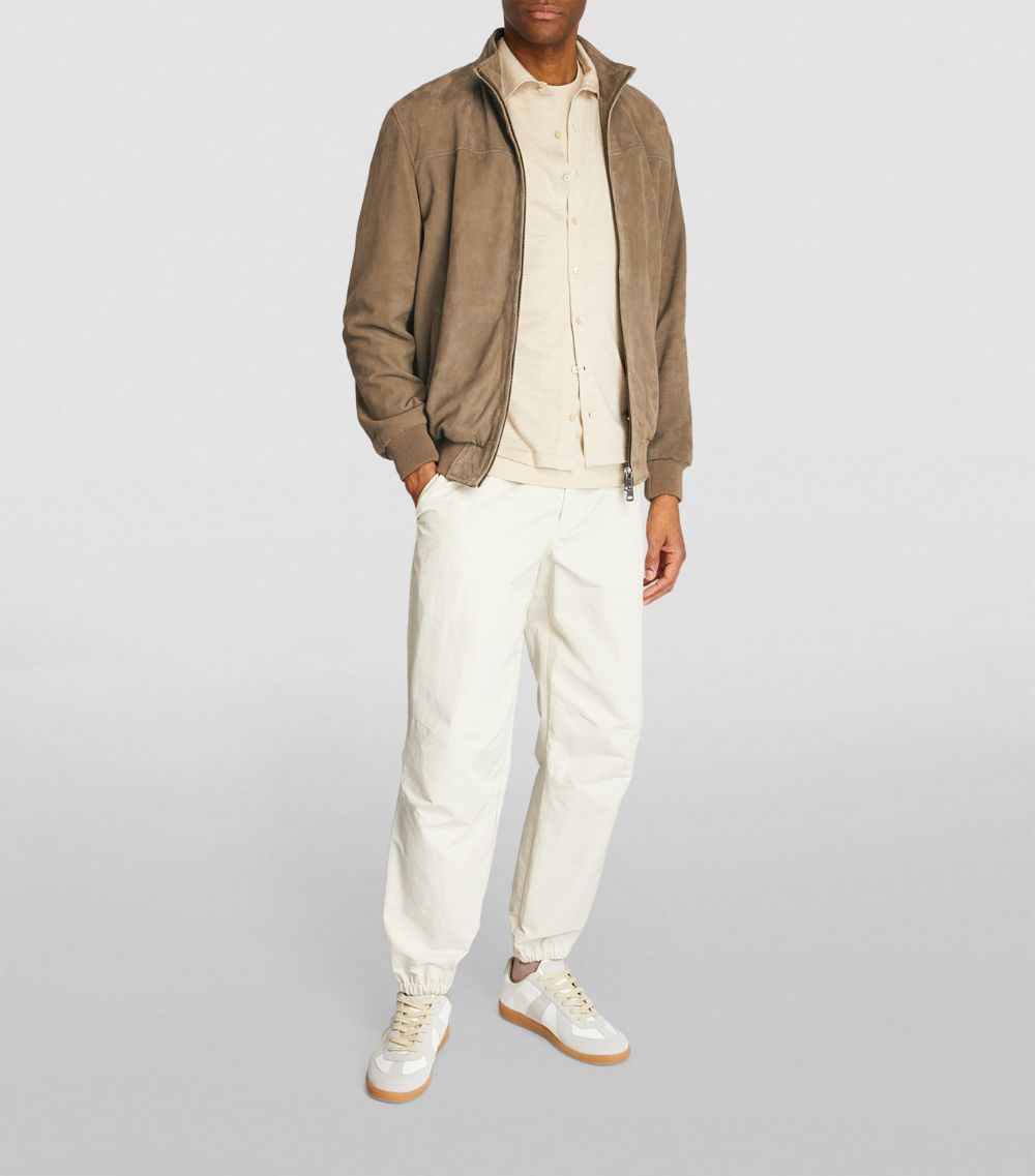 Herno Herno Suede Bomber Jacket