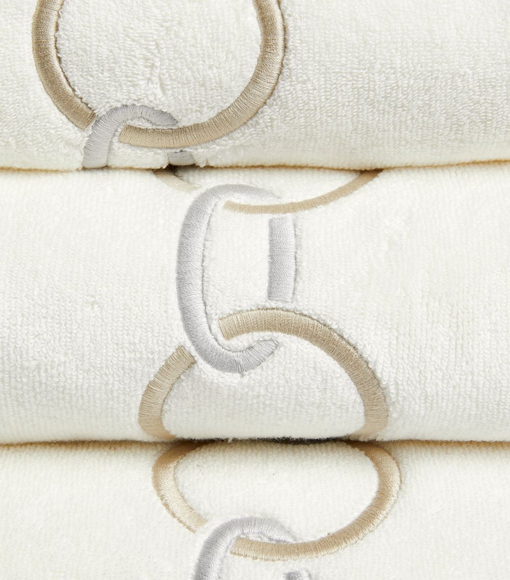 Frette Frette Links Hand Towel (60Cm X 110Cm)