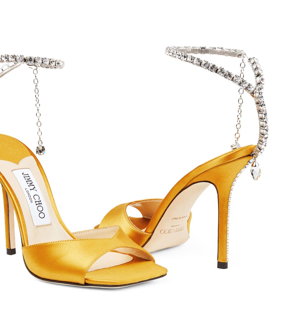 Jimmy Choo Jimmy Choo Saeda 100 Satin Sandals