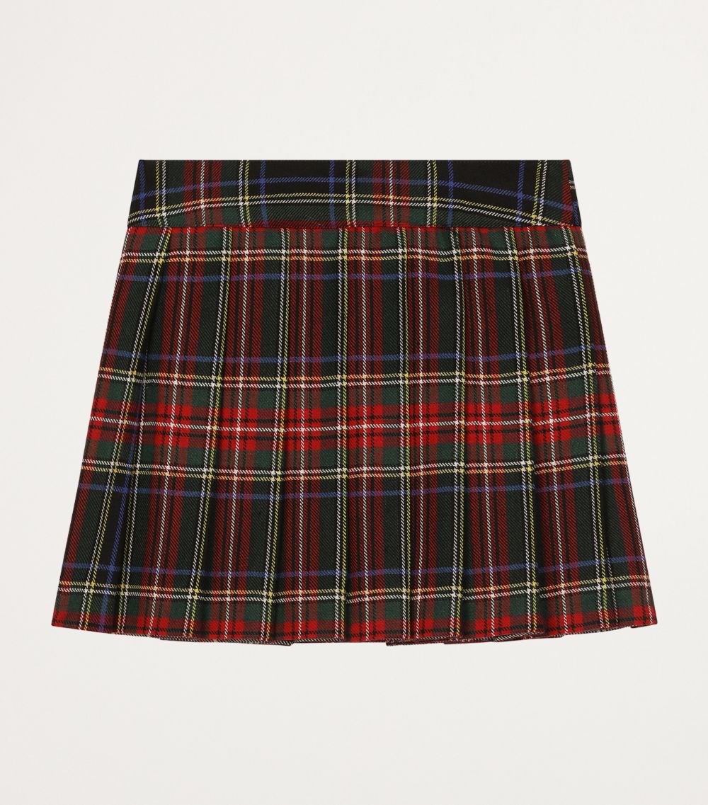 Dolce & Gabbana Dolce & Gabbana Kids Tartan Pleated Mini Skirt (8-12+ Years)