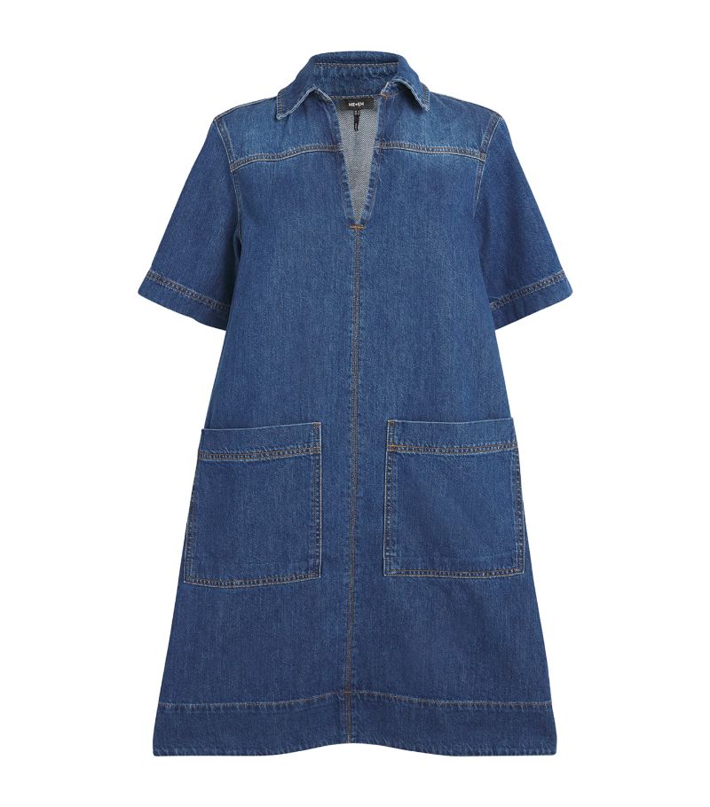 Me+Em Me+Em Denim Swing Dress