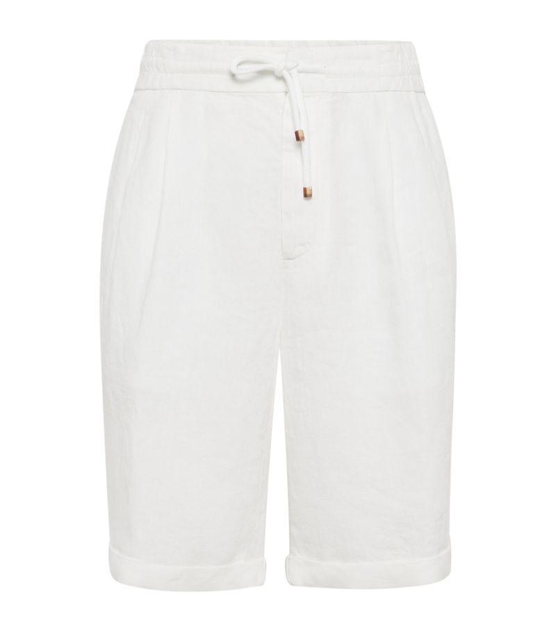 Brunello Cucinelli Brunello Cucinelli Linen Bermuda Shorts