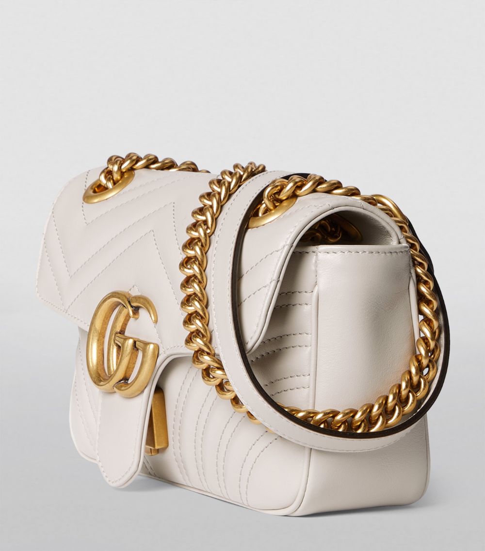 Gucci Gucci Mini Leather Marmont Shoulder Bag