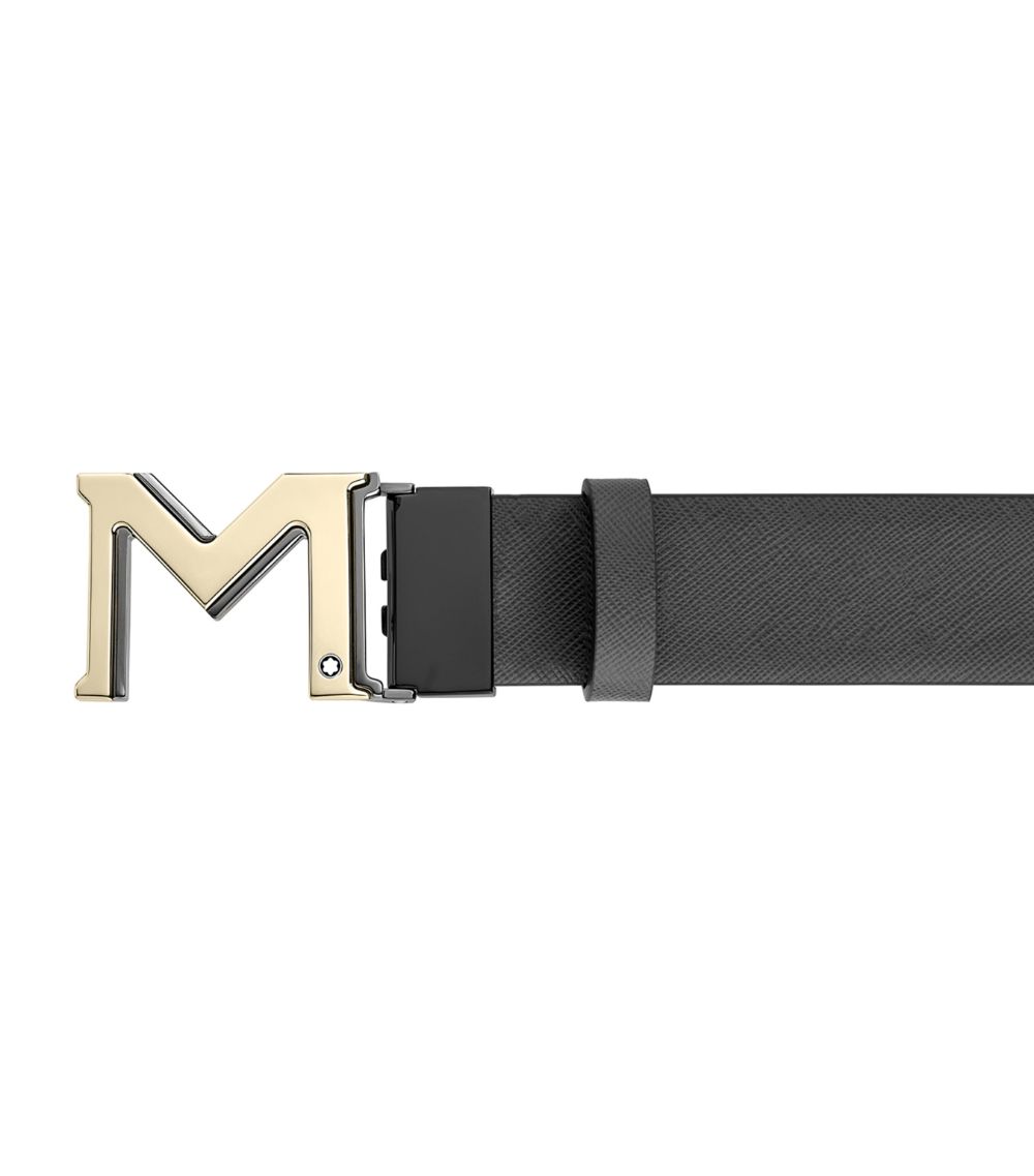 Montblanc Montblanc Leather Reversible M Belt