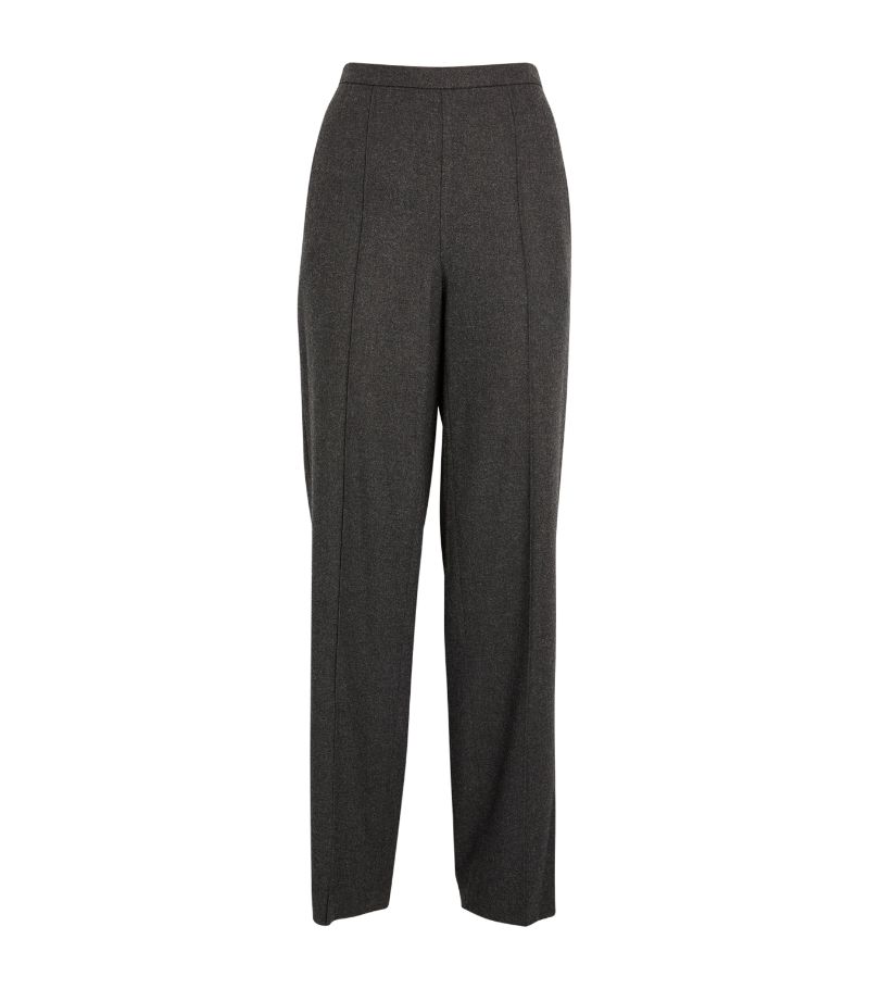 Vince Vince Wool-Blend Wide-Leg Trousers