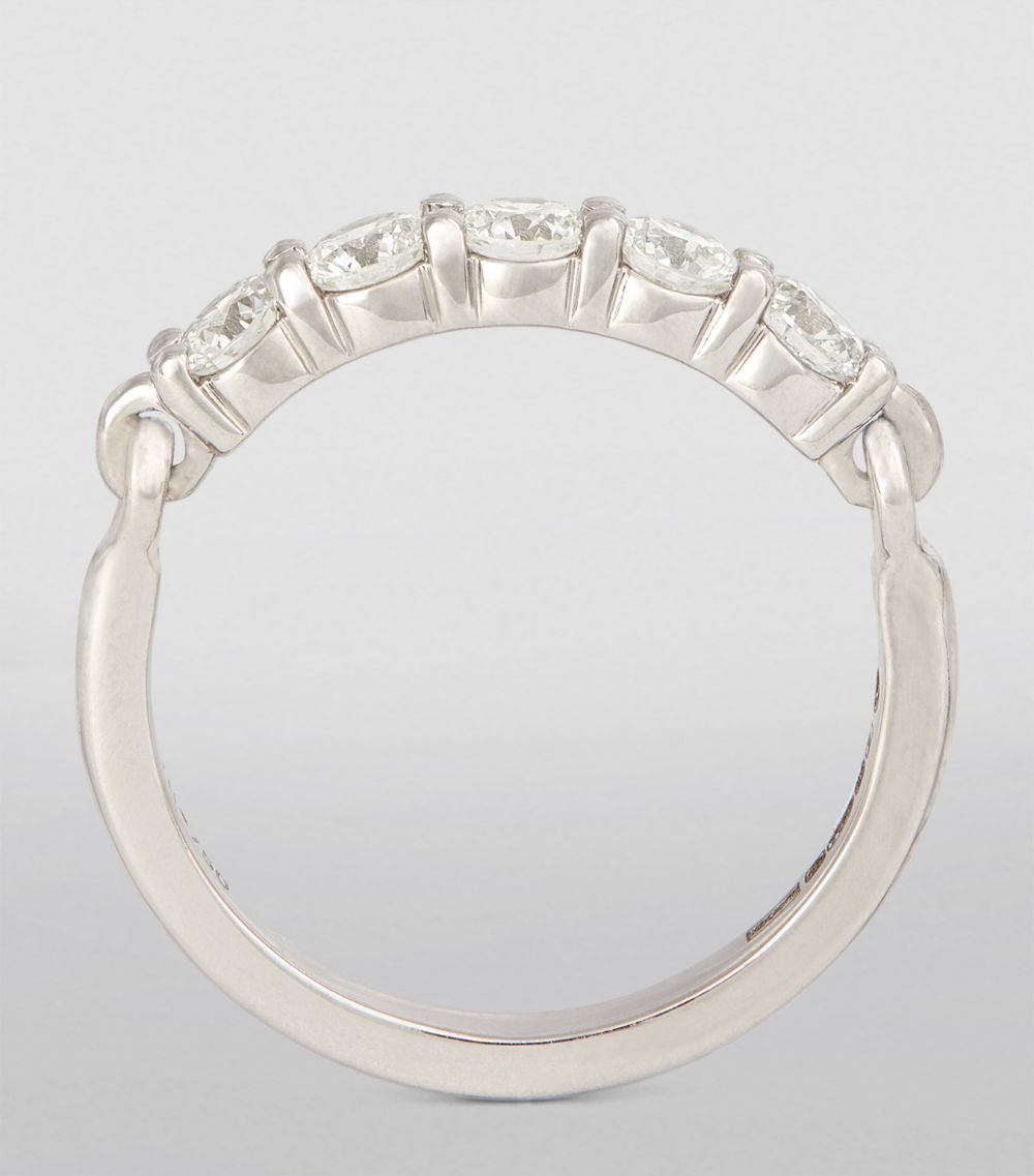 Melissa Kaye Melissa Kaye White Gold And Diamond Lenox Ring