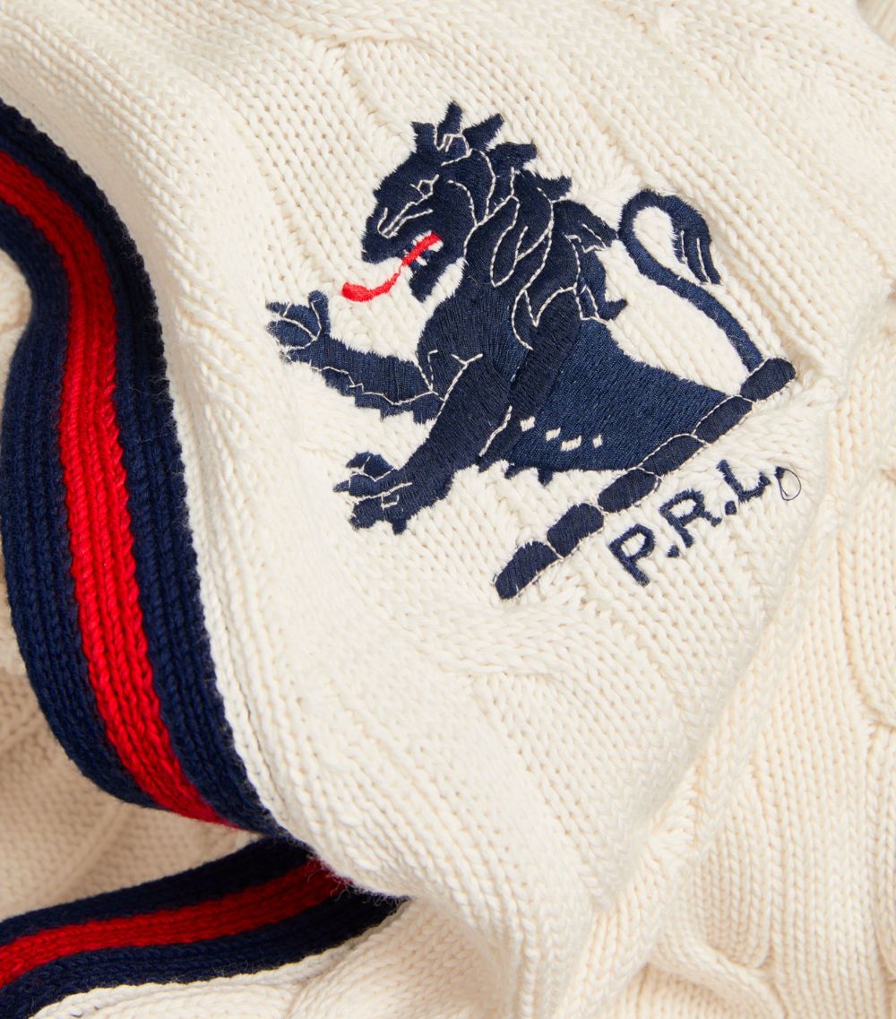 Polo Ralph Lauren Polo Ralph Lauren Cable-Knit Cricket Cardigan