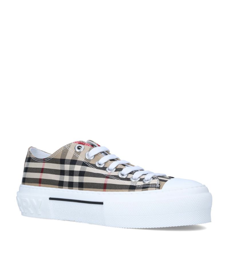 Burberry Burberry Cotton Vintage Check Sneakers