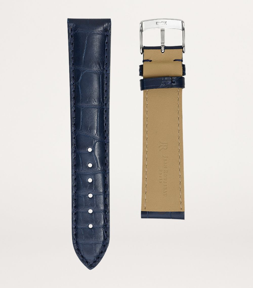 Jean Rousseau Jean Rousseau Alligator Classic 3.5 Watch Strap (17Mm)