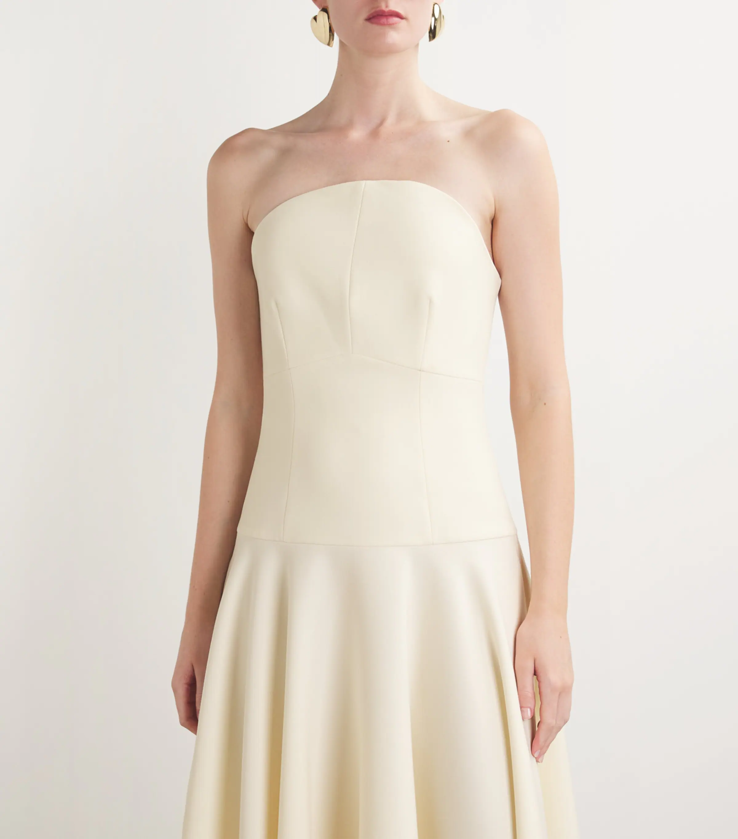 Roland Mouret Roland Mouret Strapless Midi Dress