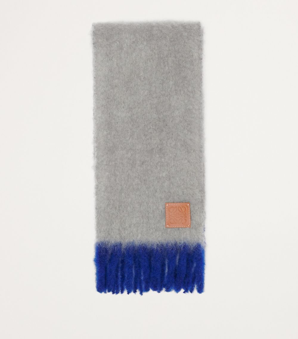 Loewe Loewe Mohair-Blend Logo Scarf