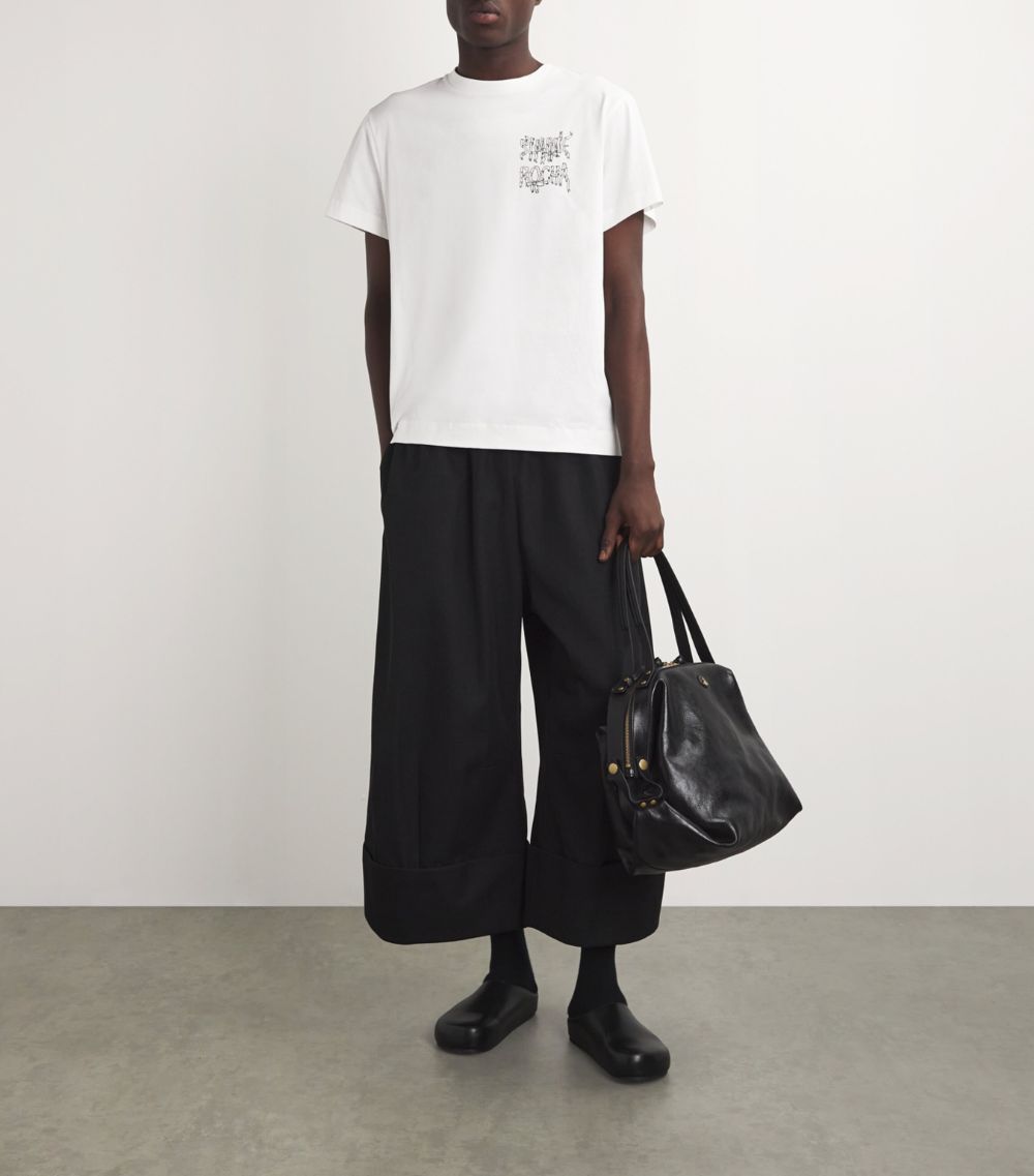 Simone Rocha Simone Rocha Cotton Ribbon Logo T-Shirt