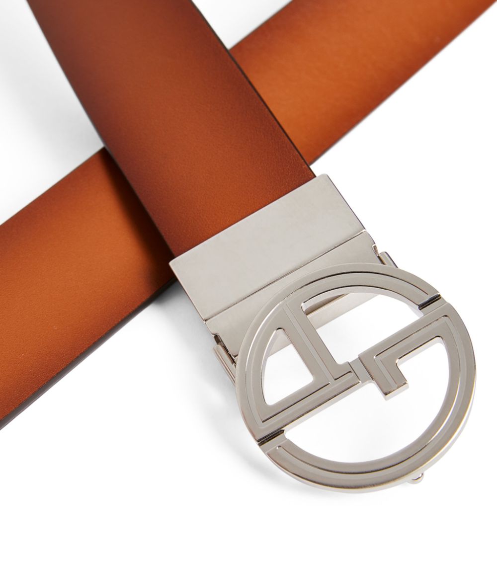 Giorgio Armani Giorgio Armani Leather Logo Belt