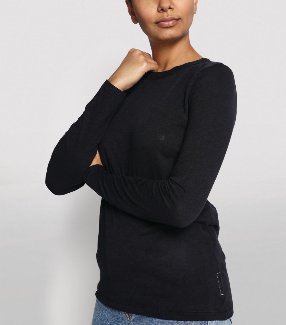 Rag & Bone rag & bone Long-Sleeve Cotton T-Shirt