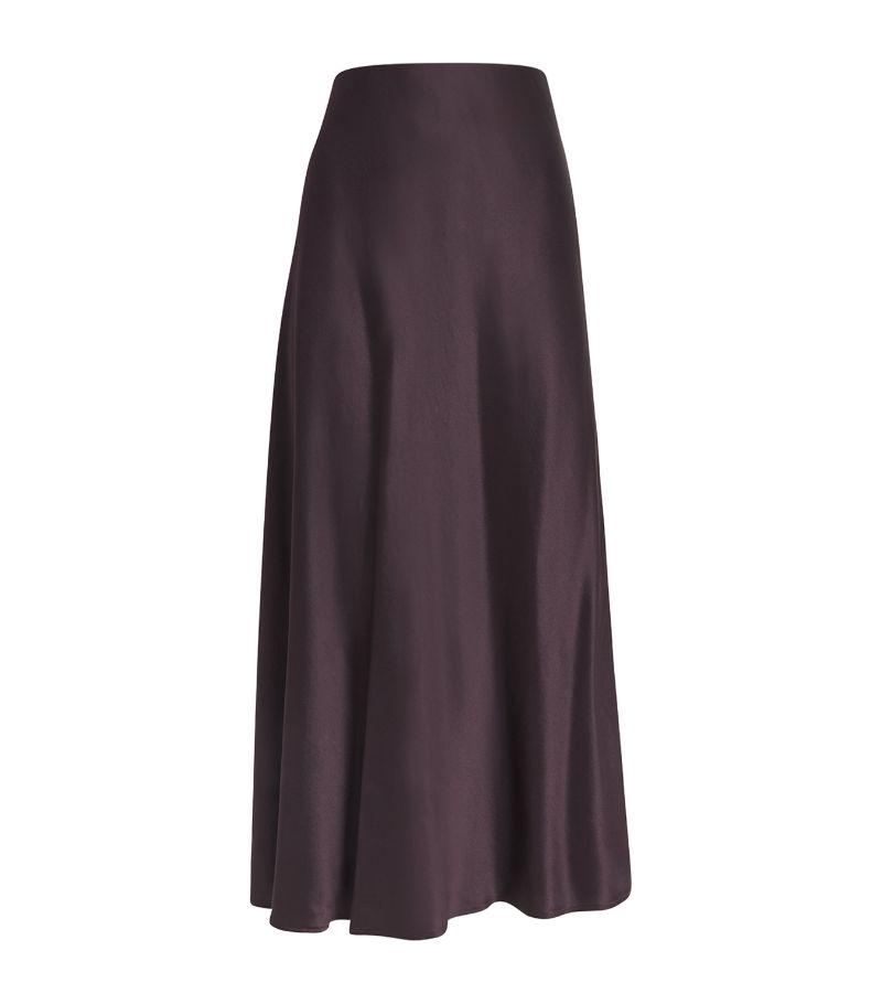 AGNONA Agnona Silk Bias Midi Skirt