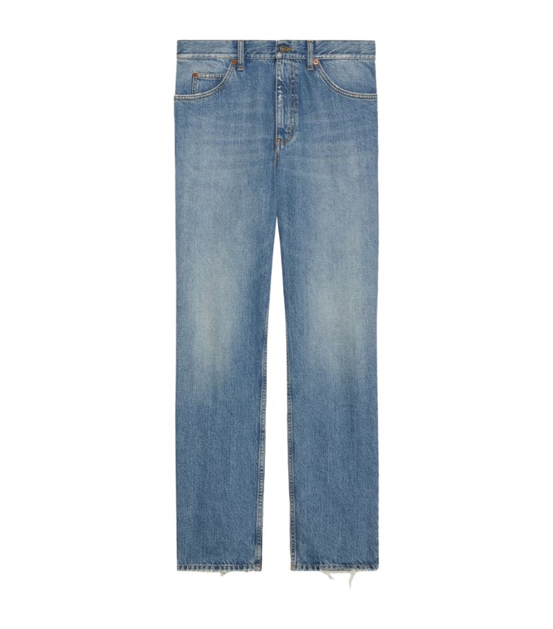 Gucci Gucci Horsebit Straight Jeans