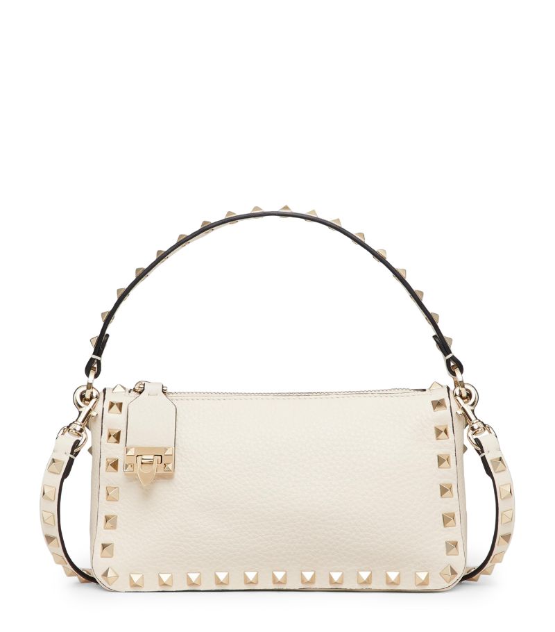 VALENTINO GARAVANI Valentino Garavani Small Leather Rockstud Shoulder Bag