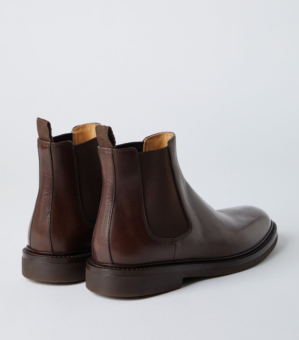 Brunello Cucinelli Brunello Cucinelli Leather Chelsea Boots