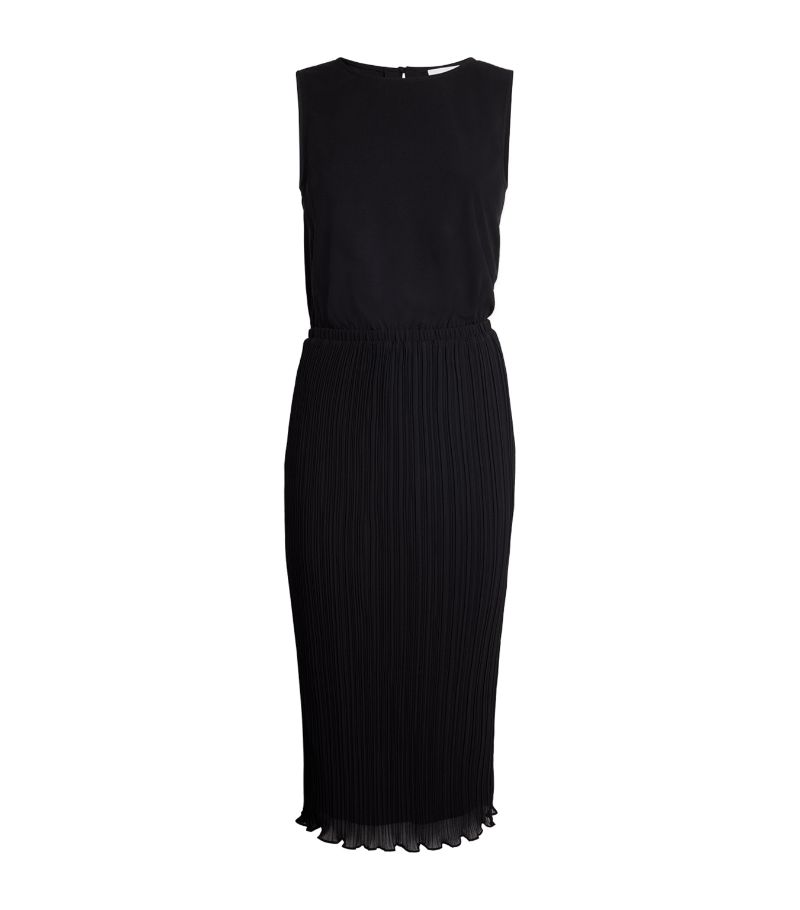  Claudie Pierlot Pleated Midi Dress