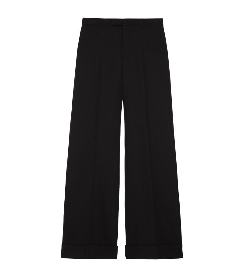 Gucci Gucci Wide-Leg Trousers