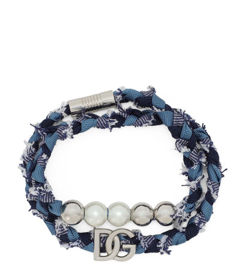 Dolce & Gabbana Dolce & Gabbana Braided Beaded Bracelet