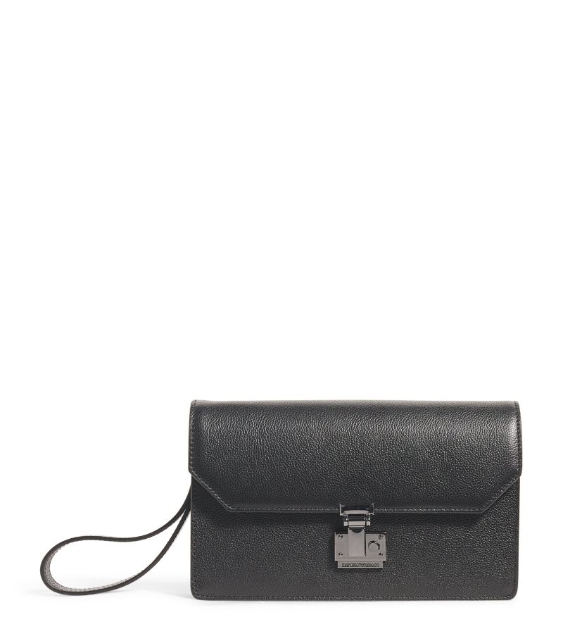 Emporio Armani Emporio Armani Leather Pouch