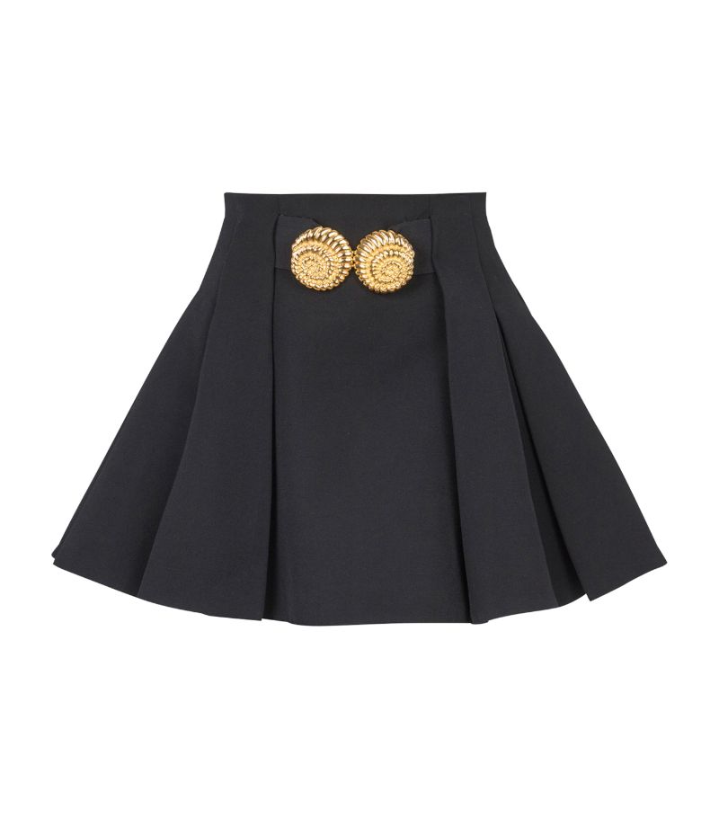 Balmain Balmain Pleated Mini Skirt