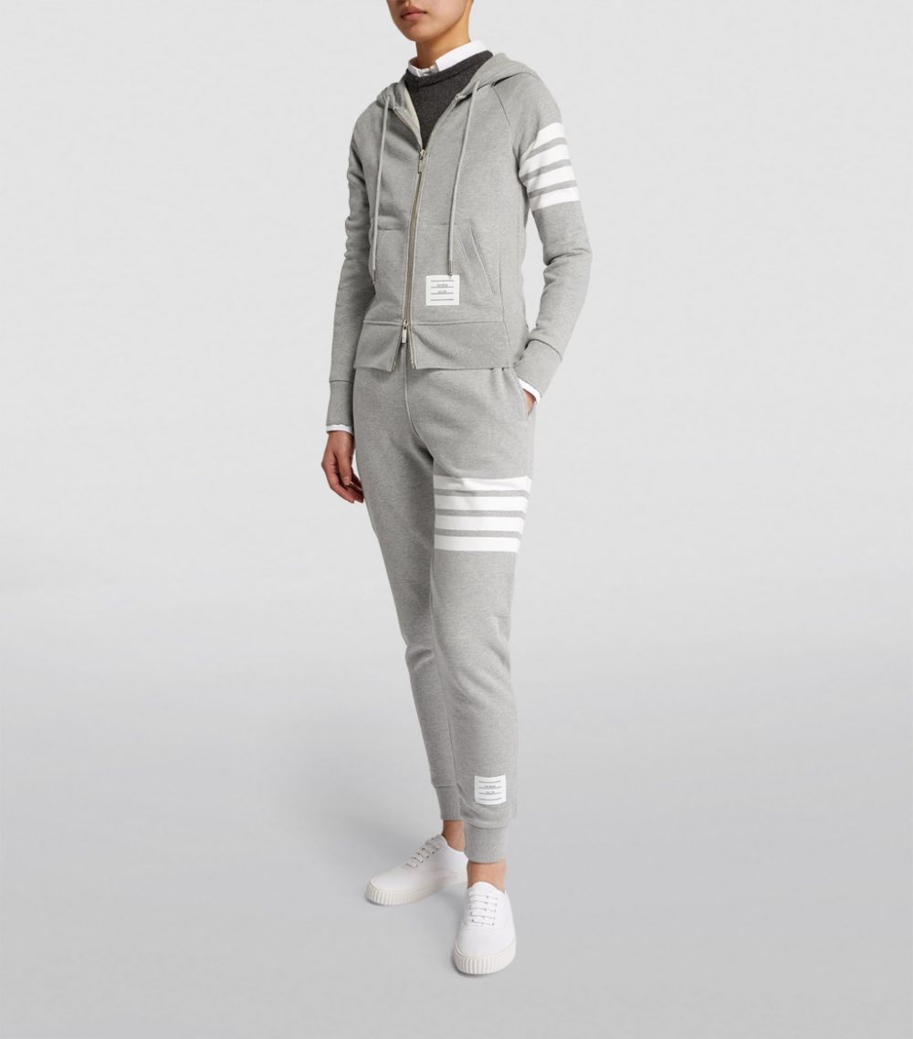 Thom Browne Thom Browne 4-Bar Zip-Up Hoodie