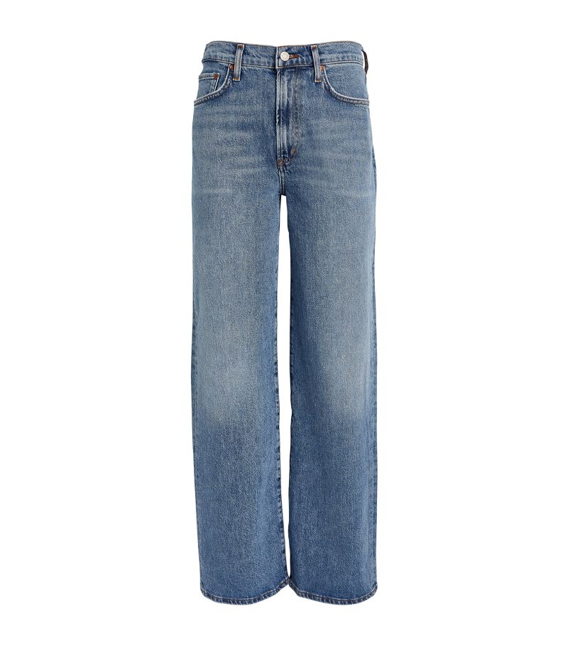 AGOLDE Agolde Harper Mid-Rise Straight Jeans