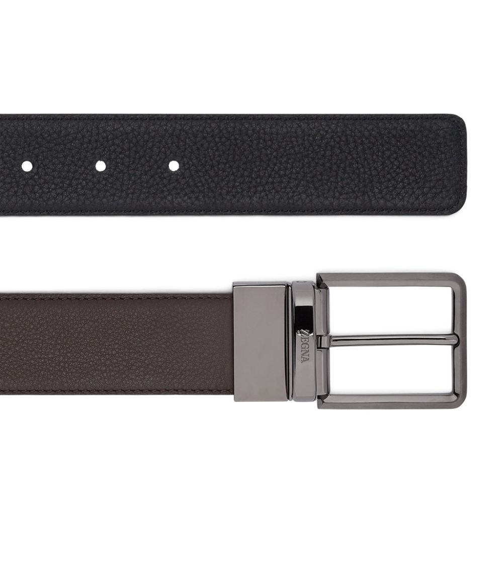 zegna Zegna Leather Belt