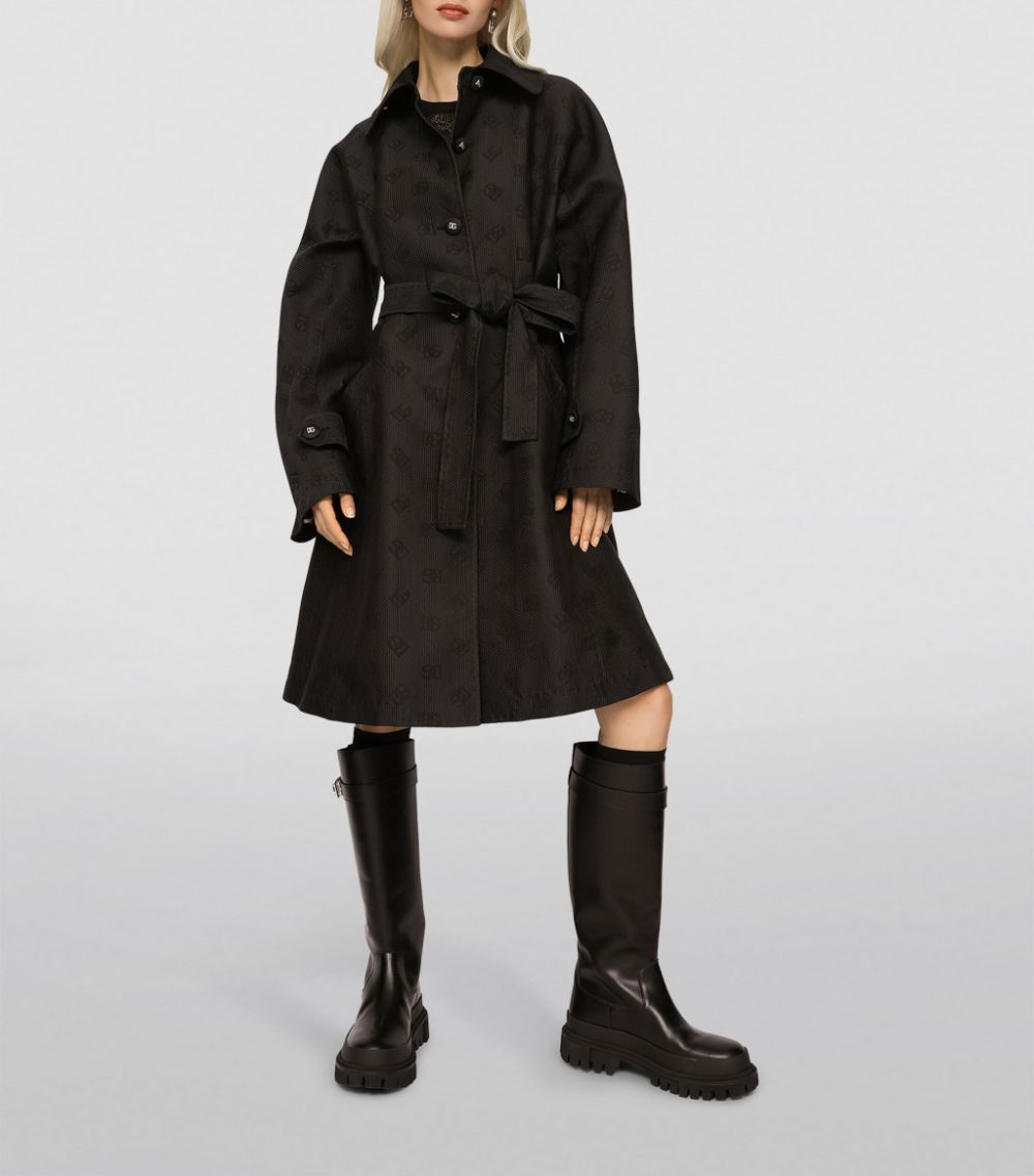 Dolce & Gabbana Dolce & Gabbana Dg Millennials Trench Coat