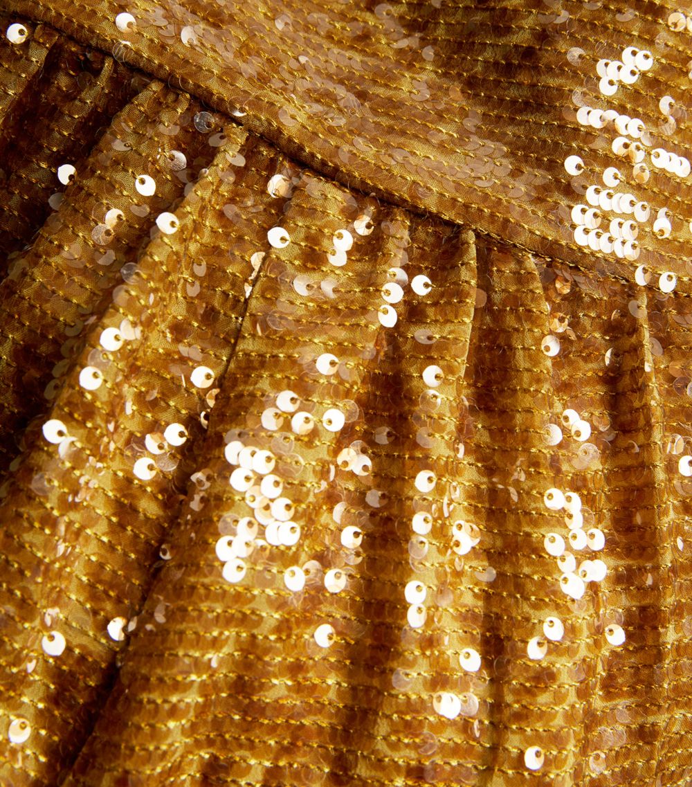 Erdem Erdem Sequin-Embellished Gown