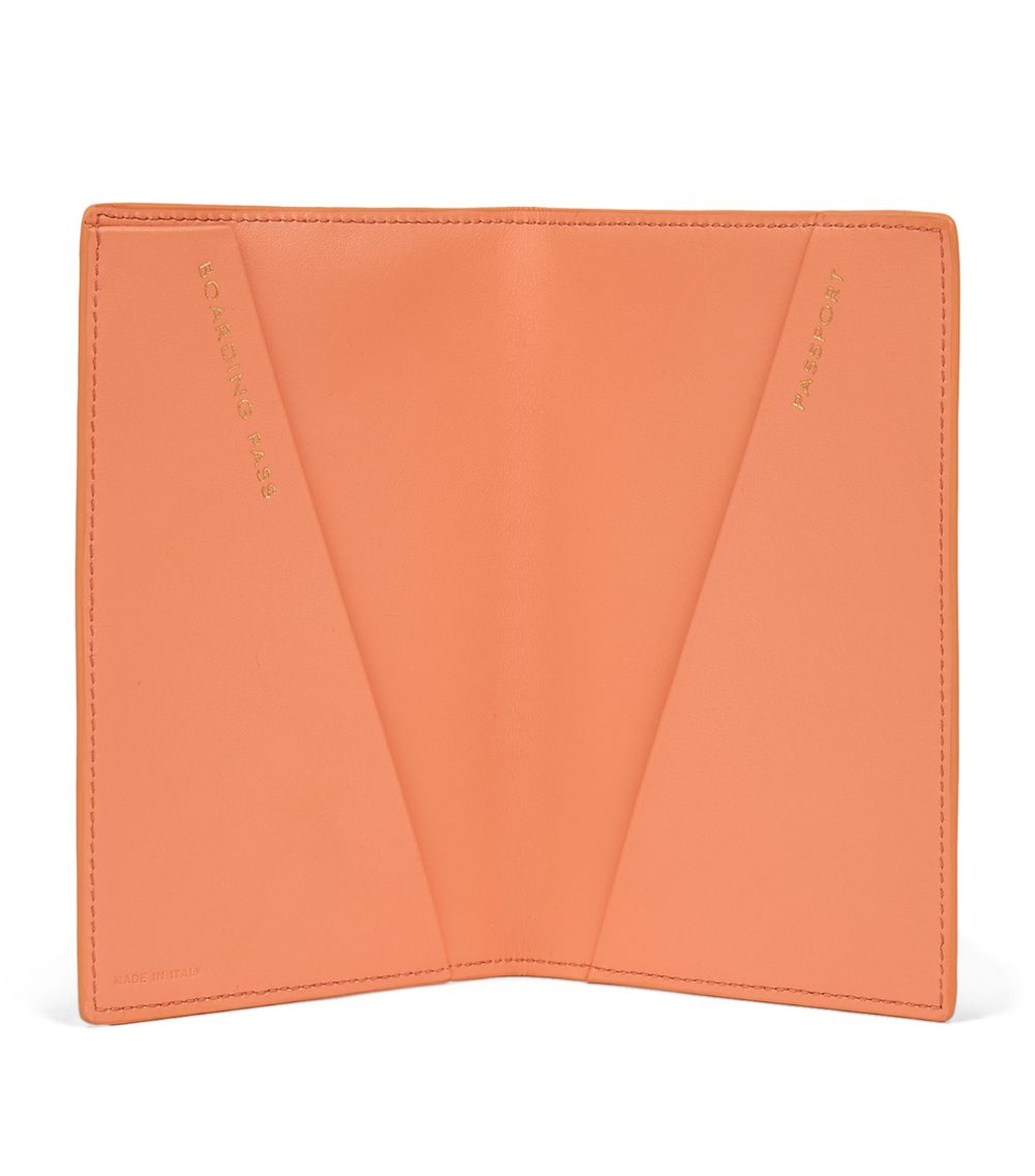 Smythson Smythson Leather Panama Passport Cover