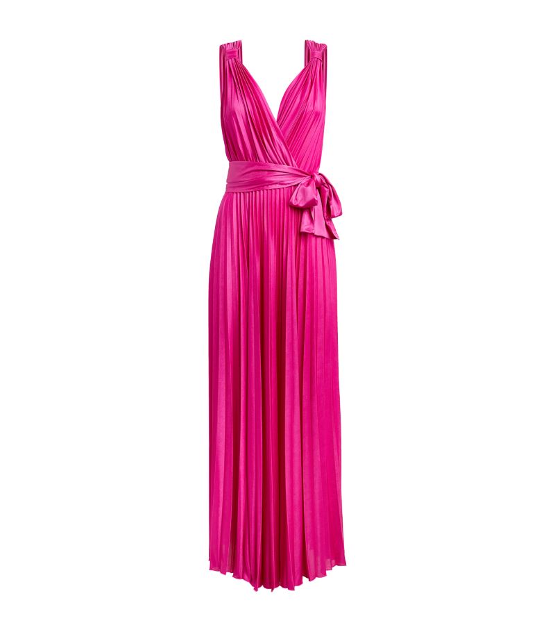 Max & Co. Max & Co. Pleated Maxi Dress