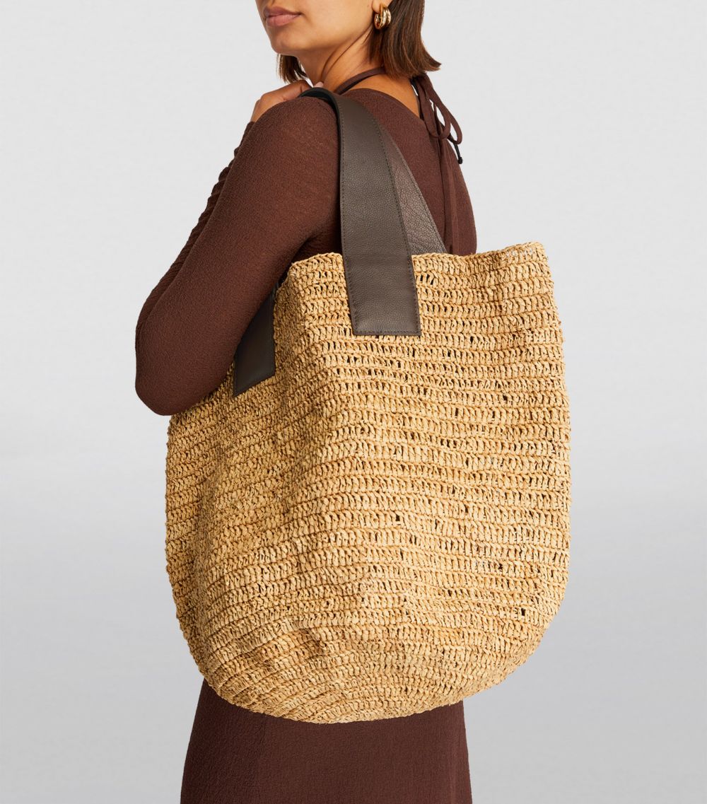  Sensi Studio Medium Toquilla Straw Shoulder Bag