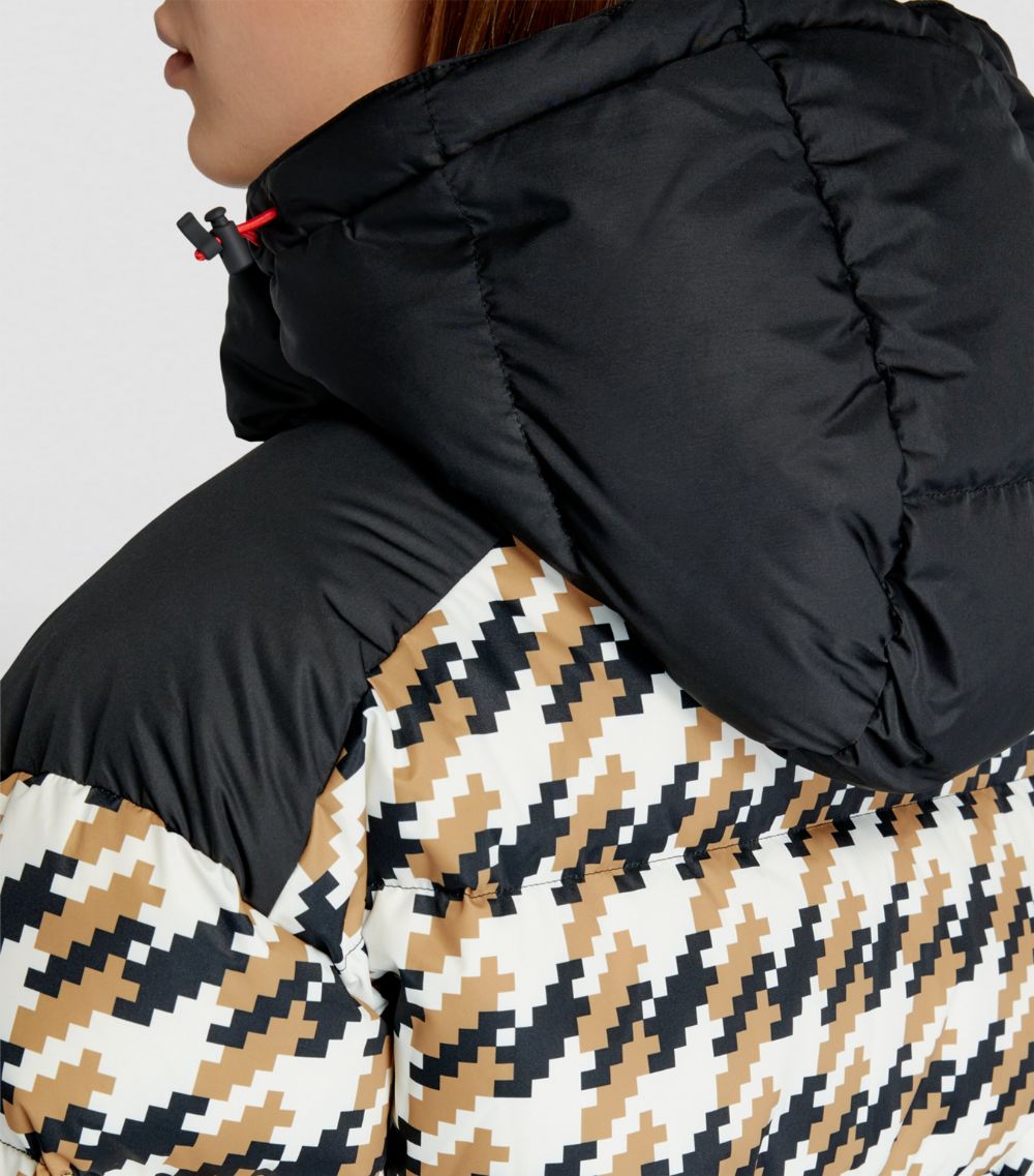 Perfect Moment Perfect Moment Houndstooth Moment Puffer Jacket