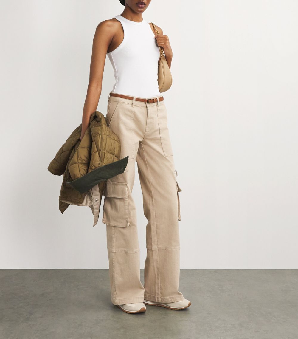 Max & Co. Max & Co. Cotton-Blend Cargo Trousers