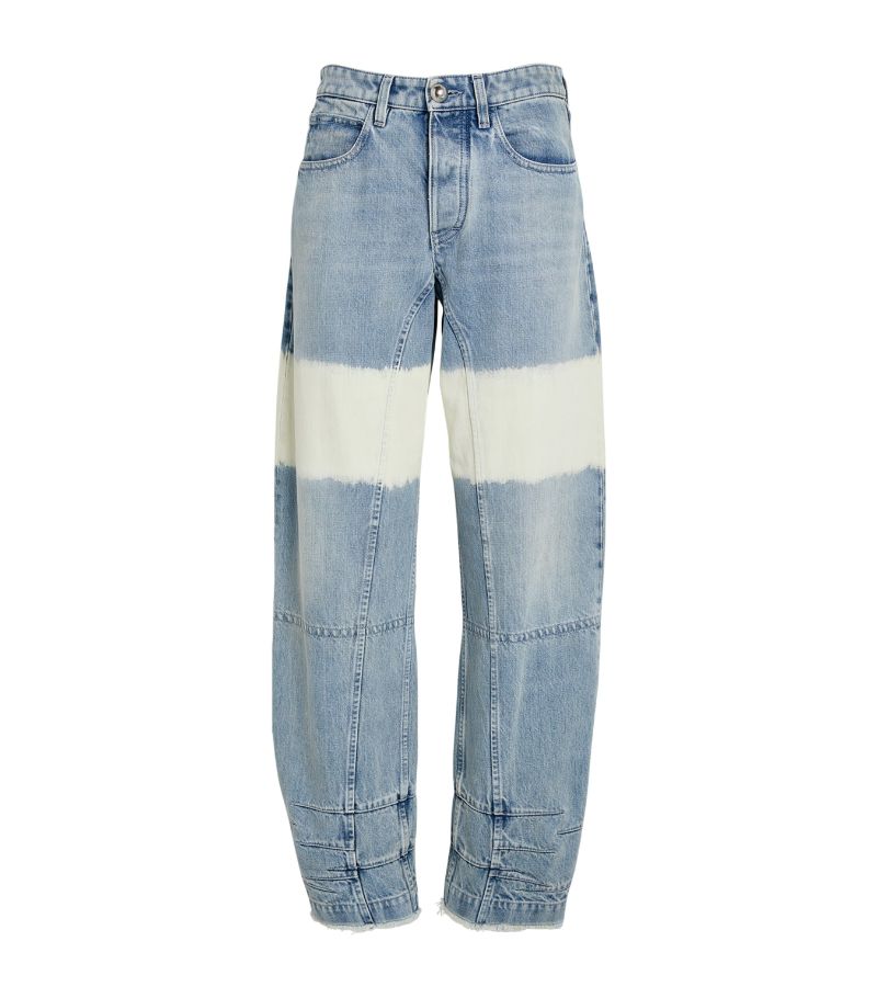 Jil Sander Jil Sander Contrast-Detail Straight Jeans