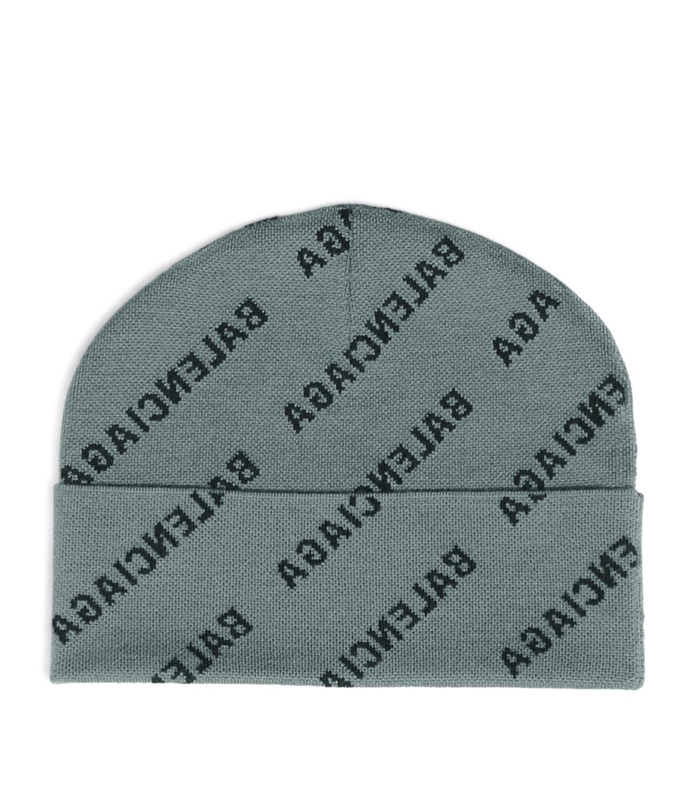 Balenciaga Balenciaga Logo Beanie