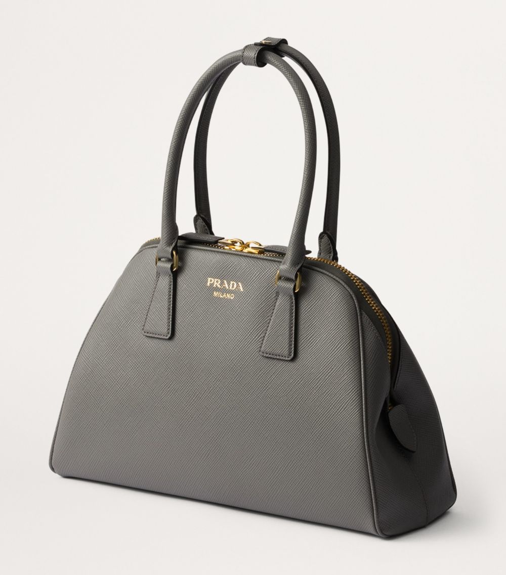 Prada Prada Medium Saffiano Leather Tote Bag