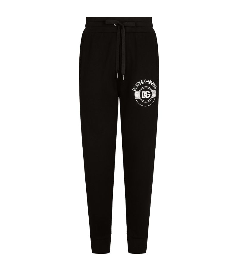 Dolce & Gabbana Dolce & Gabbana Dg Logo Print Sweatpants