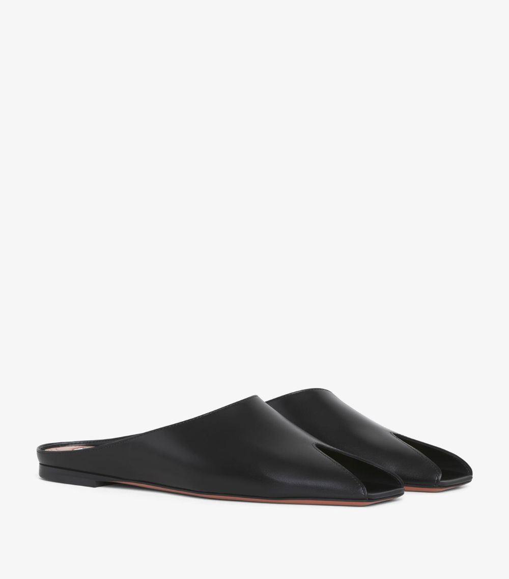 Alaïa Alaïa Leather Spike Mules