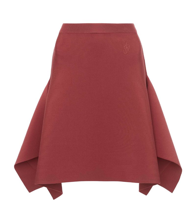 Jw Anderson Jw Anderson Square-Hem Skirt