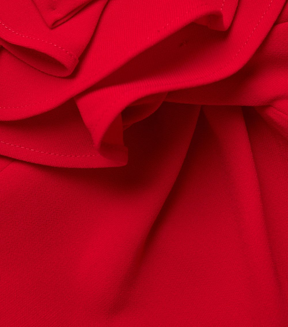 Roland Mouret Roland Mouret Flower-Detail Mini Dress
