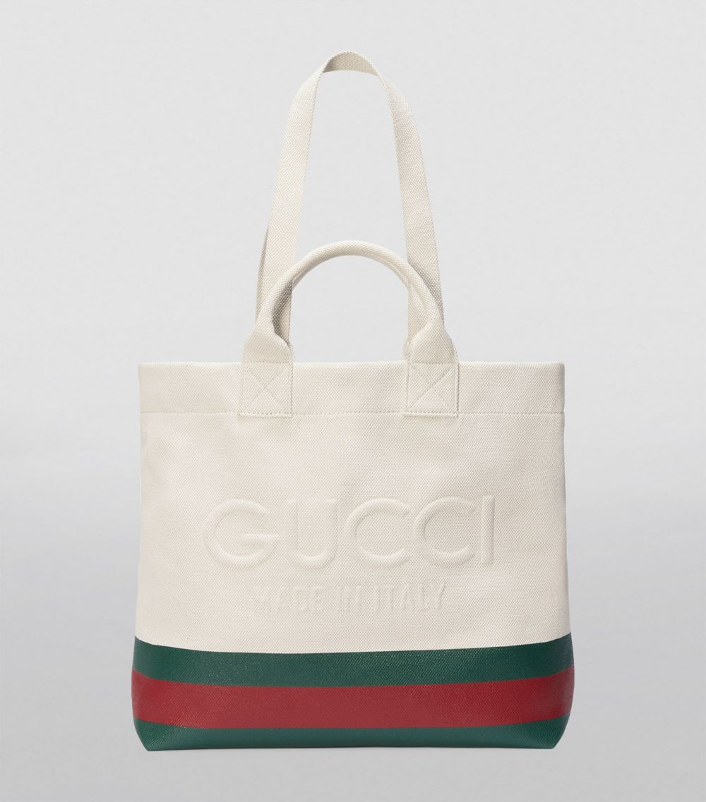 Gucci Gucci Canvas Tote Bag