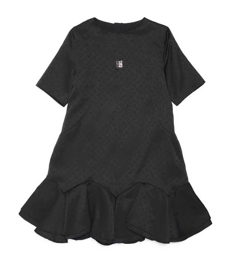 Givenchy Givenchy Kids Satin Logo Dress (6-12+ Years)