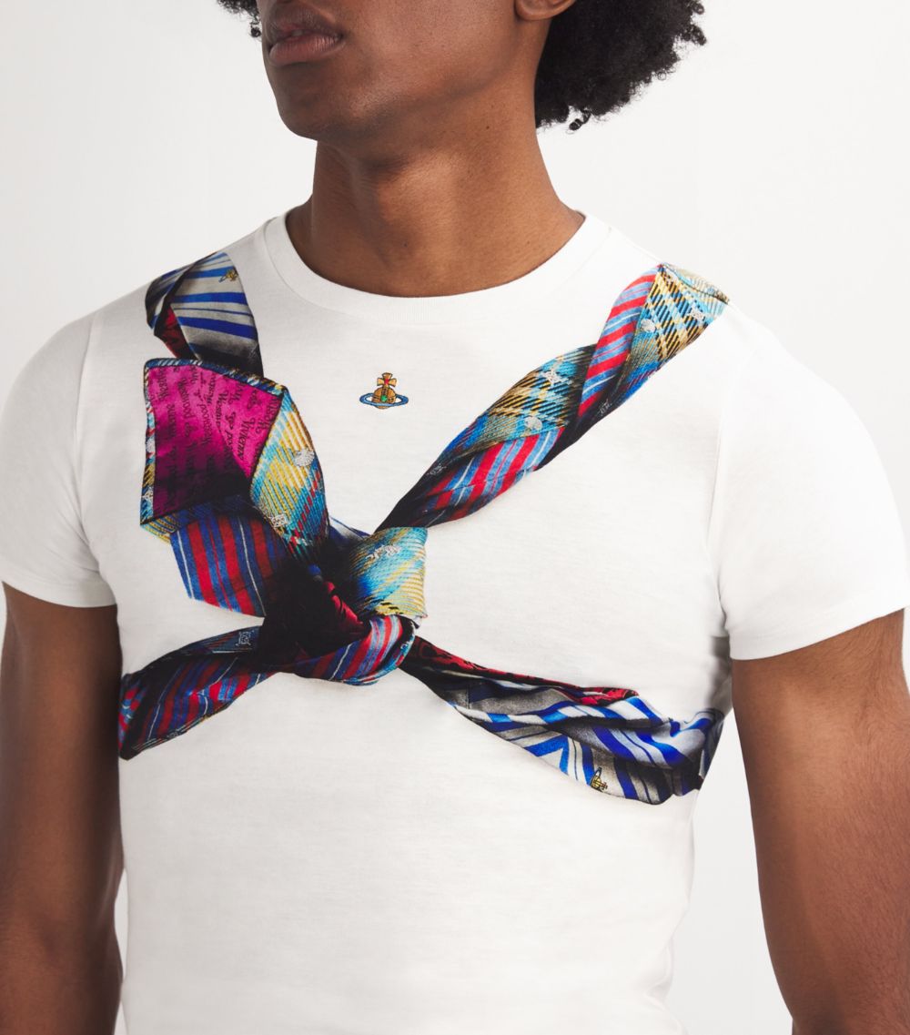 Vivienne Westwood Vivienne Westwood Tie Print Peru T-Shirt