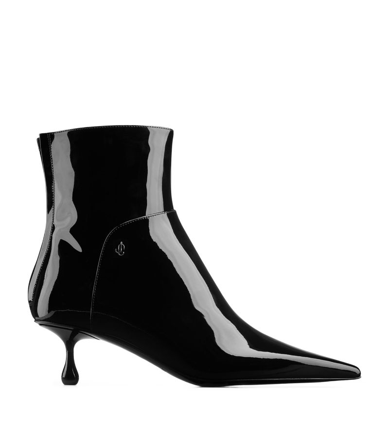 Jimmy Choo Jimmy Choo Cycas 50 Patent Leather Ankle Boots