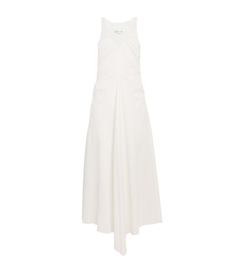 Victoria Beckham Victoria Beckham Gathered Racerback Maxi Dress